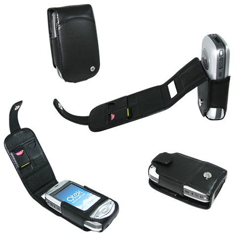 Qtek 9100 - XDA Mini Pro - i-Mate K-Jam  Leather case