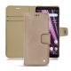 Sony Xperia XZ3 leather case - Taupe vintage ( Pantone 7530C ) 