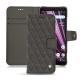 硬质真皮保护套 Sony Xperia XZ3 - Anthracite - Couture ( Pantone 424C ) 