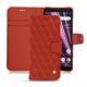 Capa em pele Sony Xperia XZ3 - Papaye - Couture ( Pantone 180C ) 