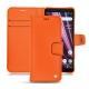 Funda de piel Sony Xperia XZ3 - Orange fluo