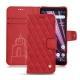 Lederschutzhülle Sony Xperia XZ3 - Rouge troupelenc - Couture