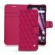 Housse cuir Sony Xperia XZ3 - Rose fluo - Couture