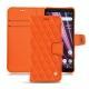 Funda de piel Sony Xperia XZ3 - Orange fluo - Couture