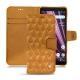 Sony Xperia XZ3 leather case - Or Maïa - Couture