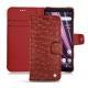 Custodia in pelle Sony Xperia XZ3 - Autruche ciliegia