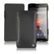 Capa em pele Sony Xperia UL - Noir ( Nappa - Black ) 
