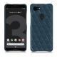 Google Pixel 3 XL leather cover - Indigo - Couture ( Pantone 303U ) 