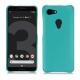 Lederschutzhülle Google Pixel 3 XL - Bleu fluo