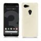 レザーケース Google Pixel 3 - Blanc (  Nappa - White ) 