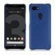 Coque cuir Google Pixel 3 - Bleu océan ( Nappa - Pantone 293C ) 