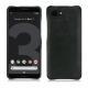 Lederschutzhülle Google Pixel 3 - Dark vintage ( Roughtcut - Black#5256 ) 