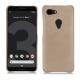 Lederschutzhülle Google Pixel 3 - Taupe vintage ( Pantone 7530C ) 