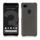 Coque cuir Google Pixel 3 - Anthracite ( Pantone 424C ) 