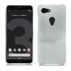 Custodia in pelle Google Pixel 3 - Platinium ( Pantone 877C ) 