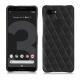 レザーケース Google Pixel 3 - Noir - Couture ( Nappa - Black ) 