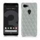 Lederschutzhülle Google Pixel 3 - Gris - Couture ( Nappa - Pantone W428C ) 