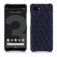 Capa em pele Google Pixel 3 - Cobalt - Couture ( Pantone 2766C ) 