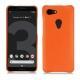 レザーケース Google Pixel 3 - Orange fluo