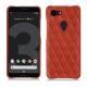 Capa em pele Google Pixel 3 - Arange clouquié - Couture