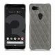 レザーケース Google Pixel 3 - Acier vintage - Couture