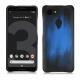 Google Pixel 3 leather cover - Bleu Patine