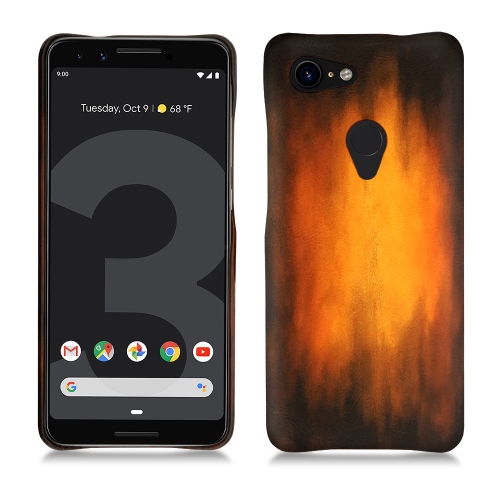Google Pixel 3 leather caseFauve Patine