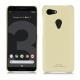 レザーケース Google Pixel 3 - Beige PU
