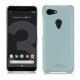 Capa em pele Google Pixel 3 - Bleu Ciel PU