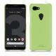Google Pixel 3 leather cover - Vert olive PU