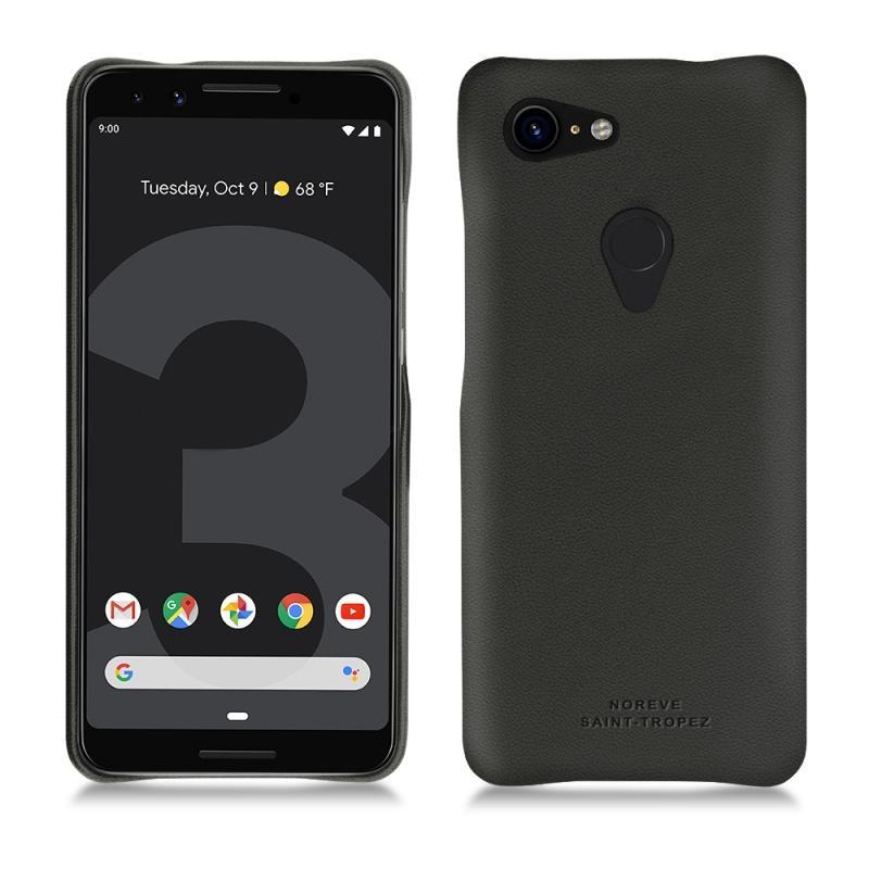 Coque cuir Google Pixel 3 - Noir PU