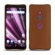 Sony Xperia XZ3 leather cover - Marron ( Nappa - Pantone 1615C ) 
