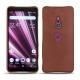 Custodia in pelle Sony Xperia XZ3 - Passion vintage ( Glutton - Red ) 