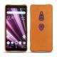 硬质真皮保护套 Sony Xperia XZ3 - Mandarine vintage ( Pantone 165C ) 