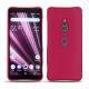 Lederschutzhülle Sony Xperia XZ3 - Rose fluo