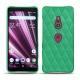 Sony Xperia XZ3 leather cover - Menthe vintage - Couture