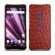 Custodia in pelle Sony Xperia XZ3 - Autruche ciliegia