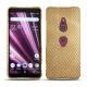Custodia in pelle Sony Xperia XZ3 - Serpent sabbia