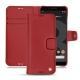 Housse cuir Google Pixel 3 - Rouge ( Nappa - Pantone 199C ) 