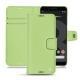 Housse cuir Google Pixel 3 - Vert olive ( Nappa - Pantone 578U ) 