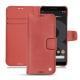 Capa em pele Google Pixel 3 - Cerise vintage ( Pantone 185C ) 