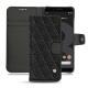 Housse cuir Google Pixel 3 - Ebène - Couture ( Sleek P C12 - Black ) 