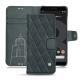Google Pixel 3 leather case - Blu marino - Couture