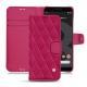 Housse cuir Google Pixel 3 - Rose fluo - Couture