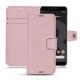 Housse cuir Google Pixel 3 - Rose PU