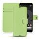 Google Pixel 3 leather case - Vert olive PU