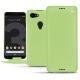 Housse cuir Google Pixel 3 - Vert olive ( Nappa - Pantone 578U ) 