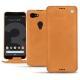 가죽 커버 Google Pixel 3 - Mandarine vintage ( Pantone 165C ) 