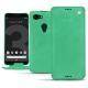 Lederschutzhülle Google Pixel 3 - Menthe vintage ( Pantone 562C ) 