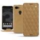 Housse cuir Google Pixel 3 - Sable vintage - Couture